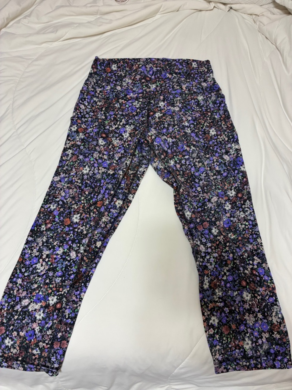 lululemon athletica Align 25”- Print Purple Floral Print Leggings